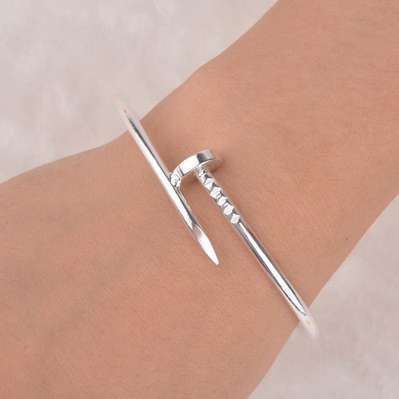 Stainless Steel Anti Tarnish Nail Bracelet